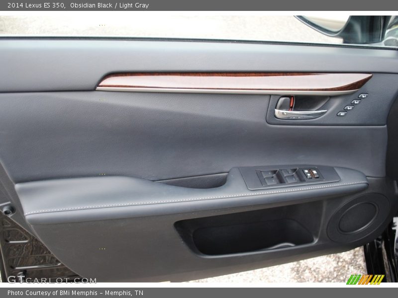 Obsidian Black / Light Gray 2014 Lexus ES 350