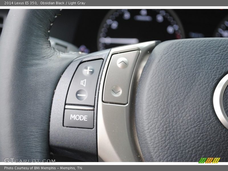 Obsidian Black / Light Gray 2014 Lexus ES 350