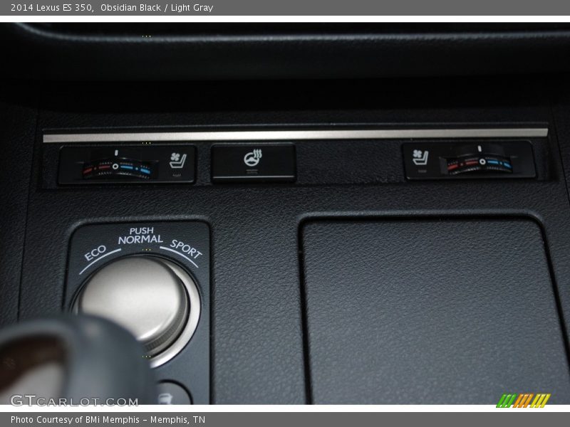 Obsidian Black / Light Gray 2014 Lexus ES 350