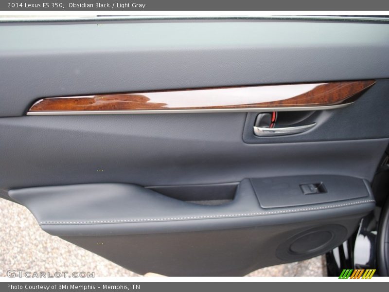 Obsidian Black / Light Gray 2014 Lexus ES 350