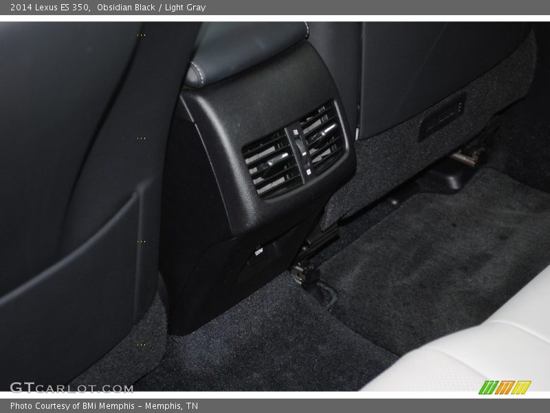 Obsidian Black / Light Gray 2014 Lexus ES 350
