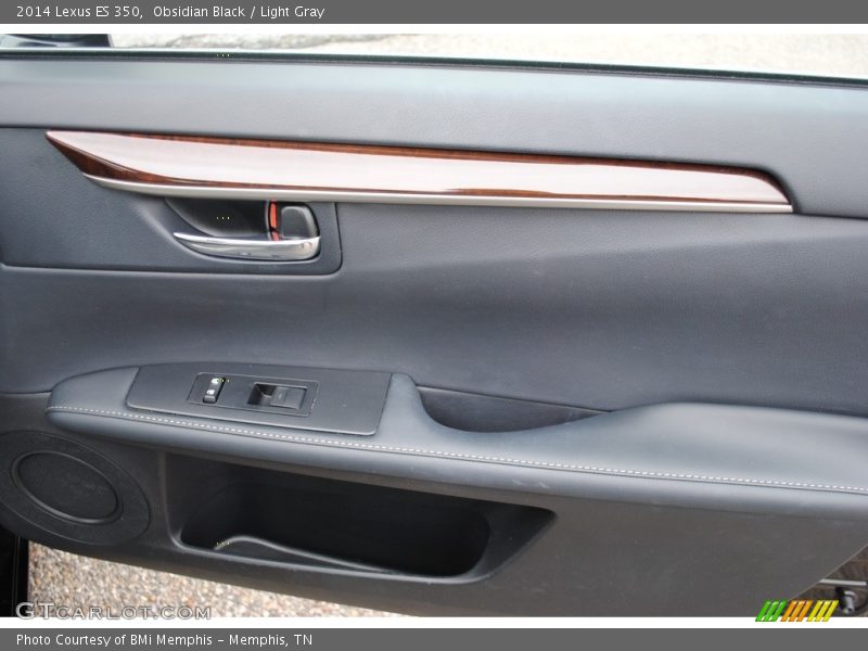 Obsidian Black / Light Gray 2014 Lexus ES 350