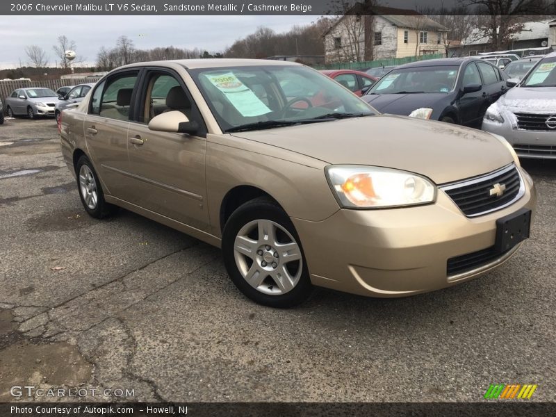 Sandstone Metallic / Cashmere Beige 2006 Chevrolet Malibu LT V6 Sedan