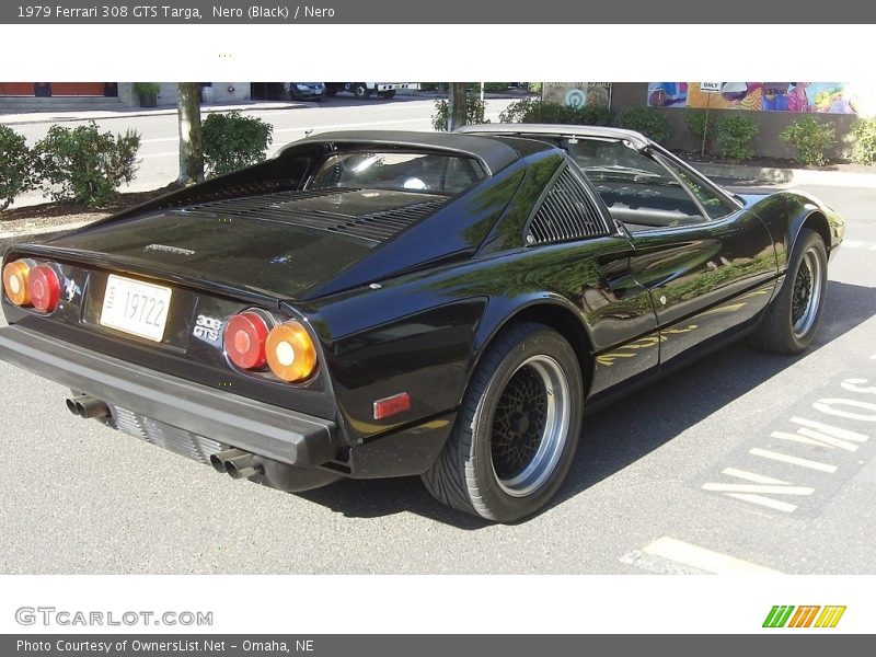 Nero (Black) / Nero 1979 Ferrari 308 GTS Targa