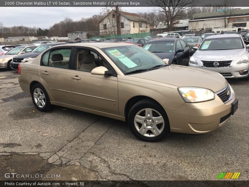 Sandstone Metallic / Cashmere Beige 2006 Chevrolet Malibu LT V6 Sedan