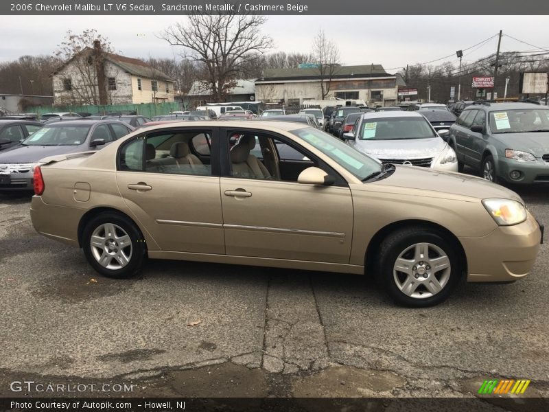 Sandstone Metallic / Cashmere Beige 2006 Chevrolet Malibu LT V6 Sedan
