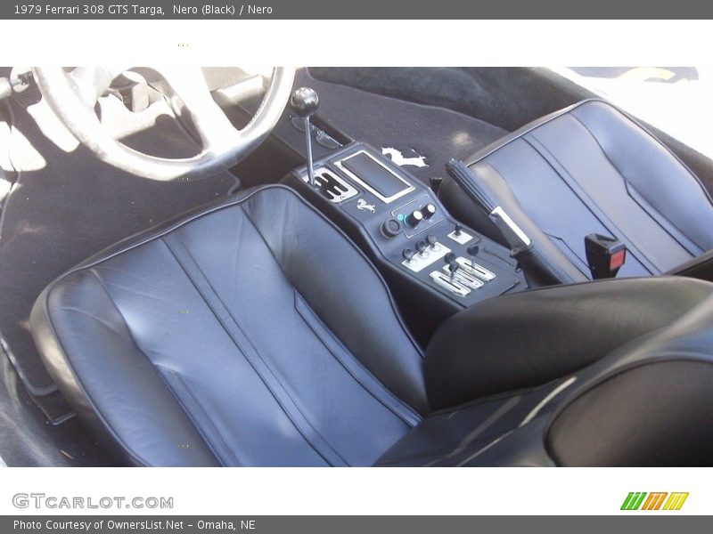 Front Seat of 1979 308 GTS Targa