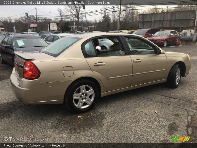 Sandstone Metallic / Cashmere Beige 2006 Chevrolet Malibu LT V6 Sedan