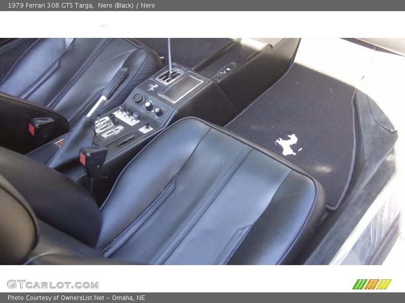 Front Seat of 1979 308 GTS Targa
