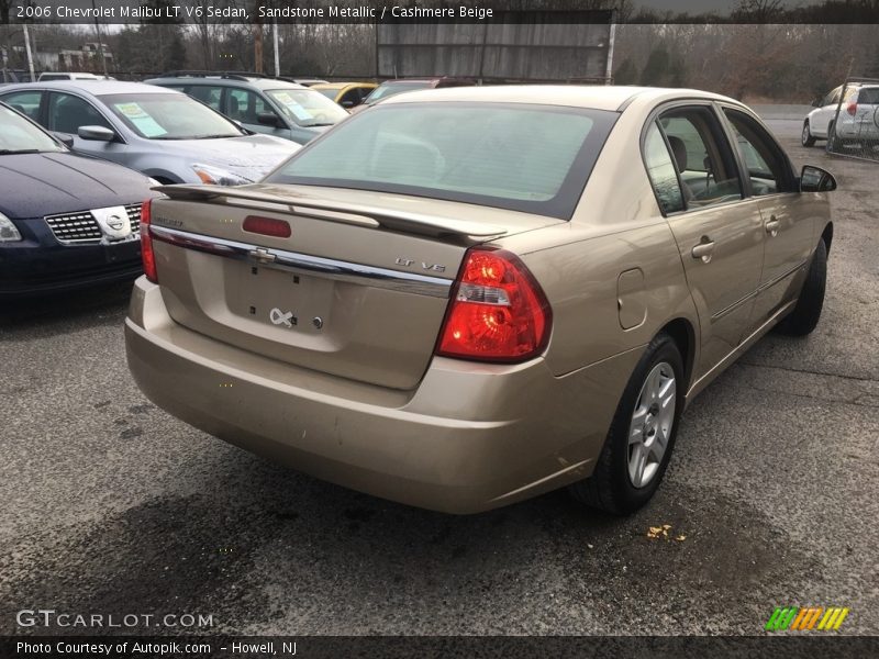 Sandstone Metallic / Cashmere Beige 2006 Chevrolet Malibu LT V6 Sedan