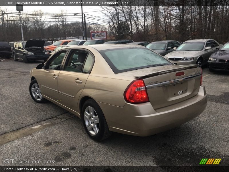 Sandstone Metallic / Cashmere Beige 2006 Chevrolet Malibu LT V6 Sedan