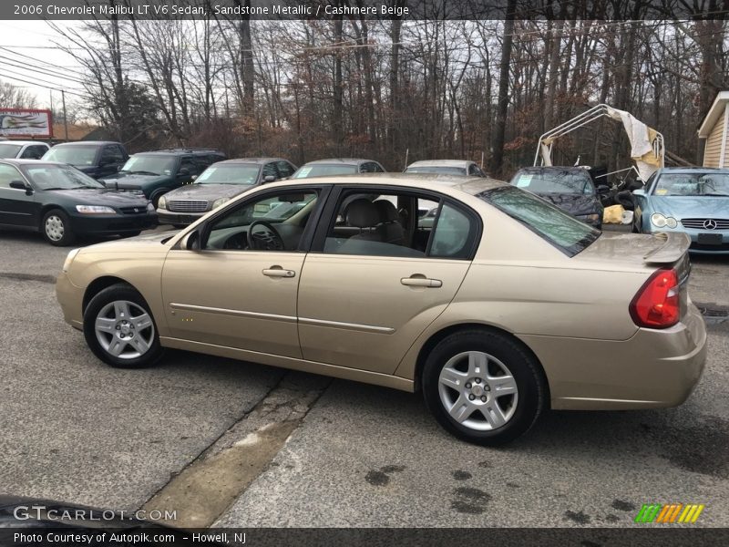 Sandstone Metallic / Cashmere Beige 2006 Chevrolet Malibu LT V6 Sedan