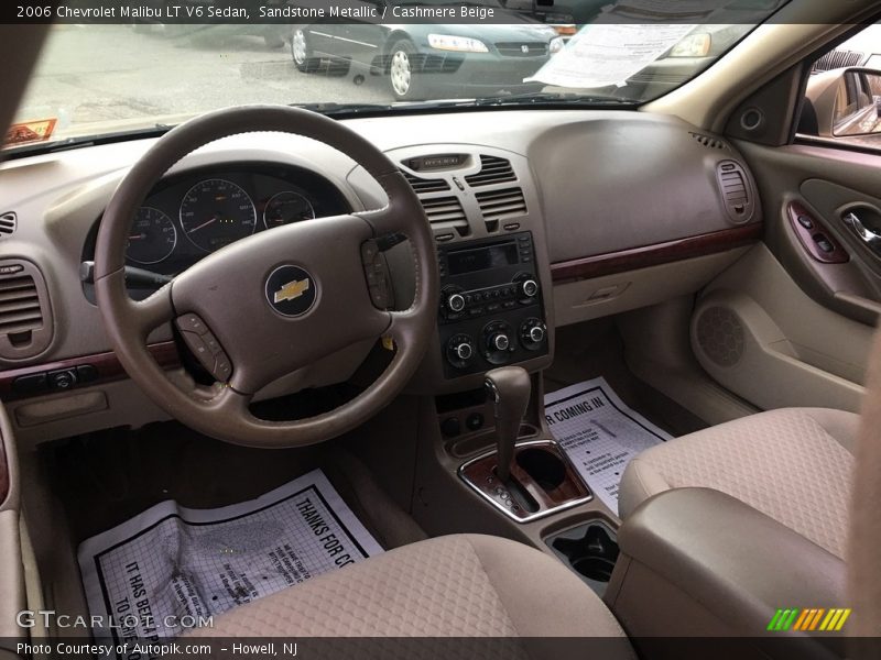 Sandstone Metallic / Cashmere Beige 2006 Chevrolet Malibu LT V6 Sedan