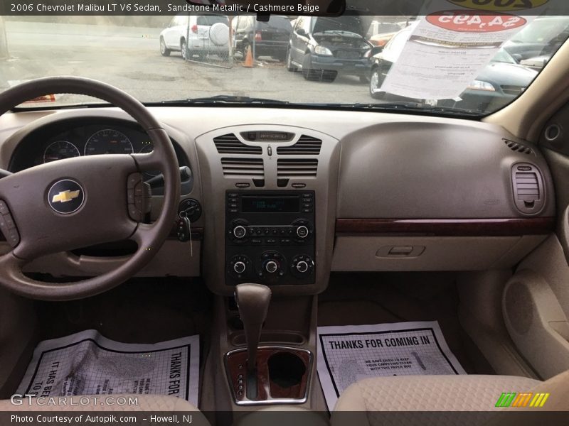 Sandstone Metallic / Cashmere Beige 2006 Chevrolet Malibu LT V6 Sedan
