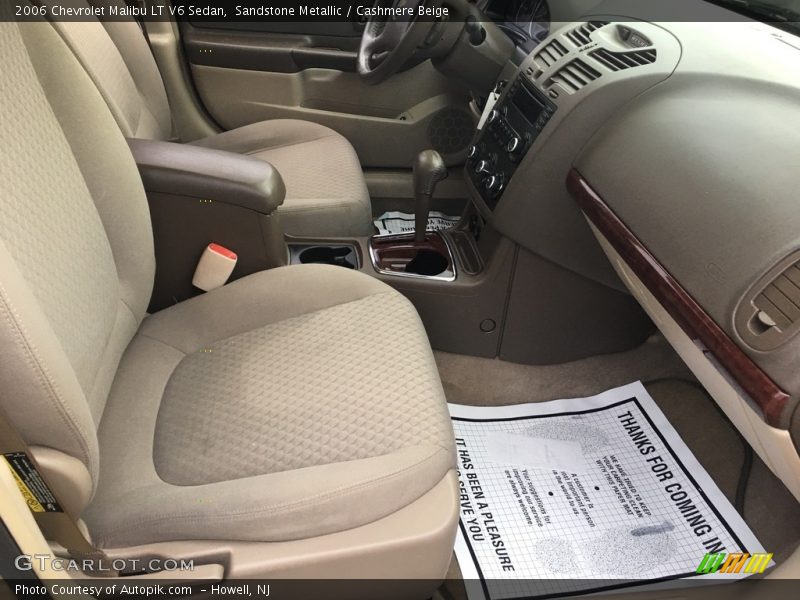 Sandstone Metallic / Cashmere Beige 2006 Chevrolet Malibu LT V6 Sedan