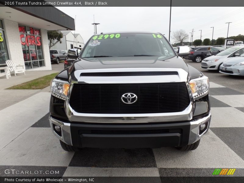 Black / Black 2016 Toyota Tundra Limited CrewMax 4x4