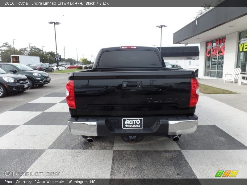 Black / Black 2016 Toyota Tundra Limited CrewMax 4x4