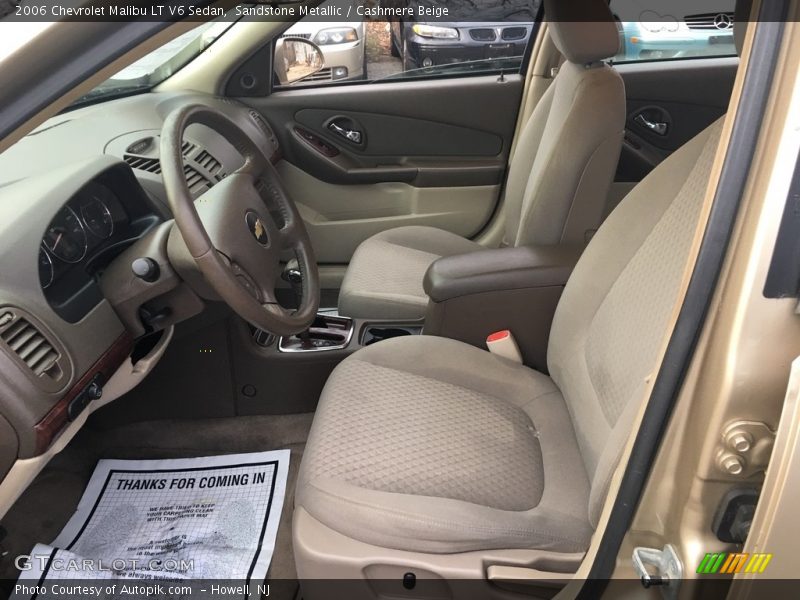 Sandstone Metallic / Cashmere Beige 2006 Chevrolet Malibu LT V6 Sedan