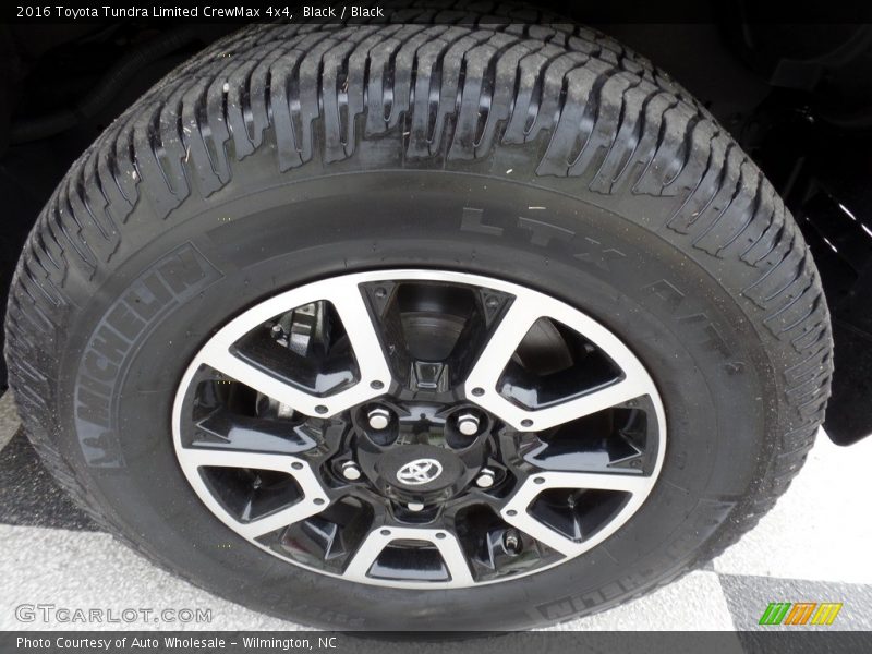Black / Black 2016 Toyota Tundra Limited CrewMax 4x4