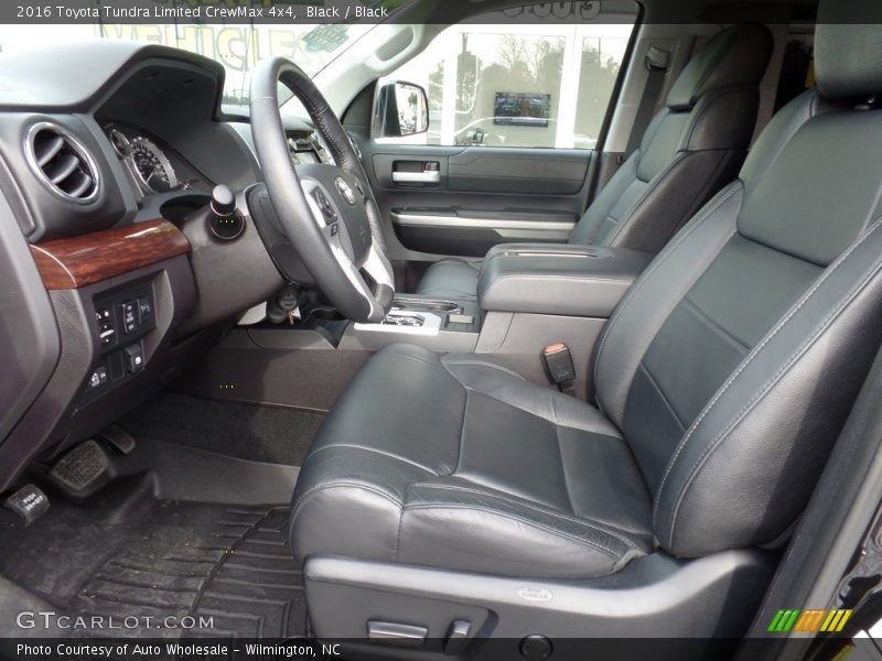  2016 Tundra Limited CrewMax 4x4 Black Interior