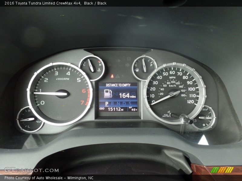  2016 Tundra Limited CrewMax 4x4 Limited CrewMax 4x4 Gauges