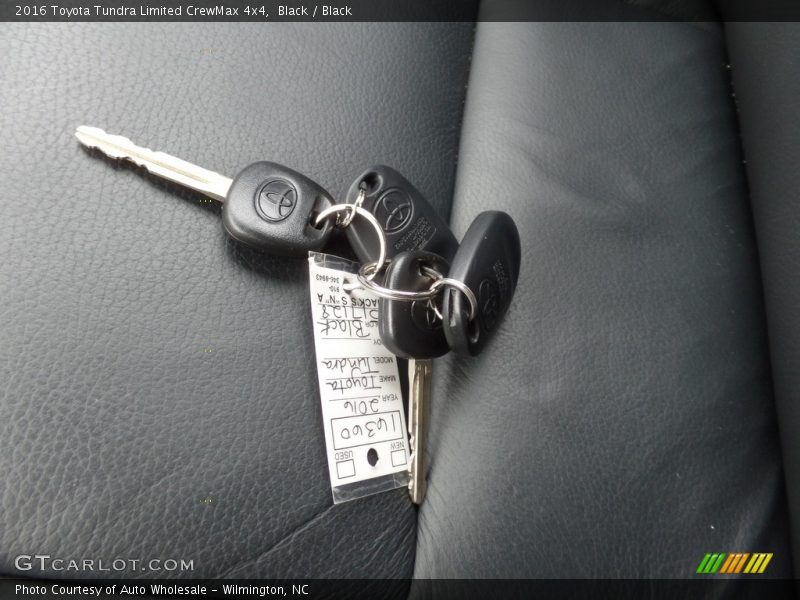 Keys of 2016 Tundra Limited CrewMax 4x4