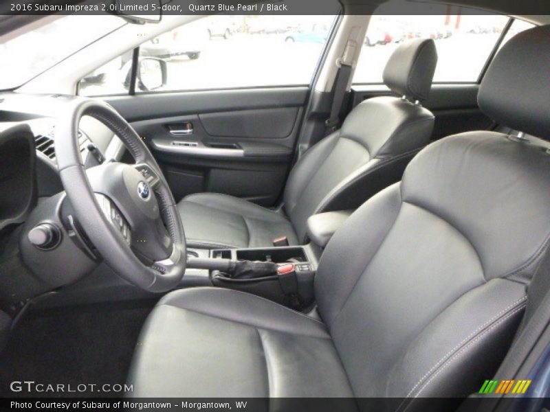 Front Seat of 2016 Impreza 2.0i Limited 5-door