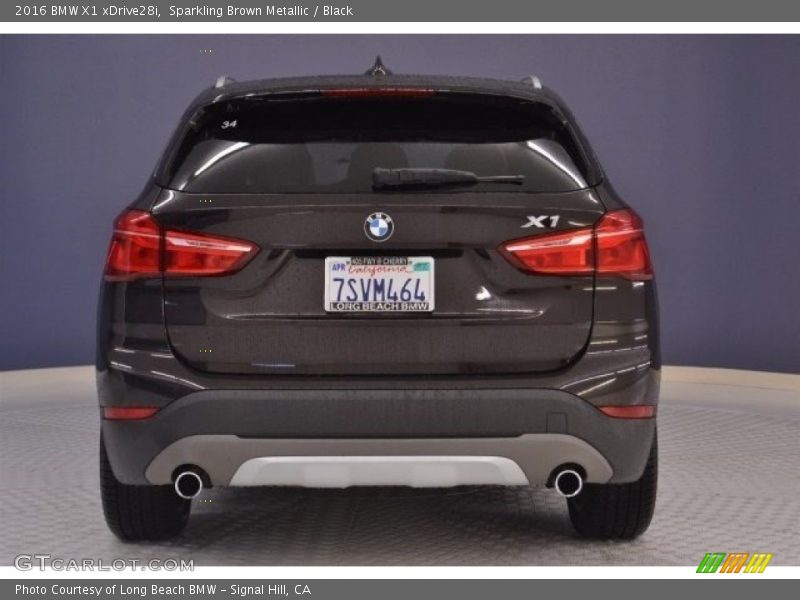 Sparkling Brown Metallic / Black 2016 BMW X1 xDrive28i