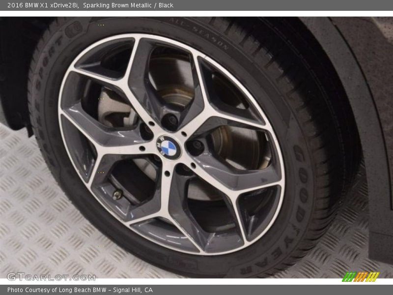 Sparkling Brown Metallic / Black 2016 BMW X1 xDrive28i