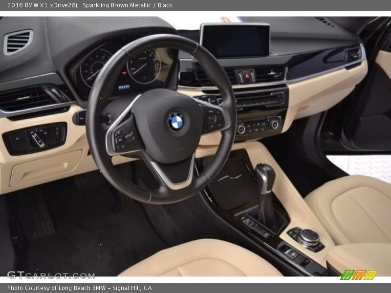 Sparkling Brown Metallic / Black 2016 BMW X1 xDrive28i