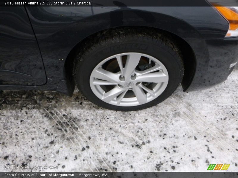 Storm Blue / Charcoal 2015 Nissan Altima 2.5 SV