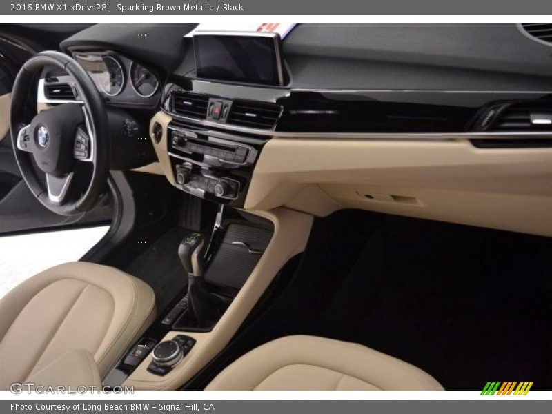 Sparkling Brown Metallic / Black 2016 BMW X1 xDrive28i