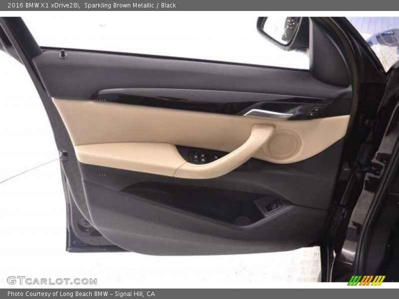 Sparkling Brown Metallic / Black 2016 BMW X1 xDrive28i