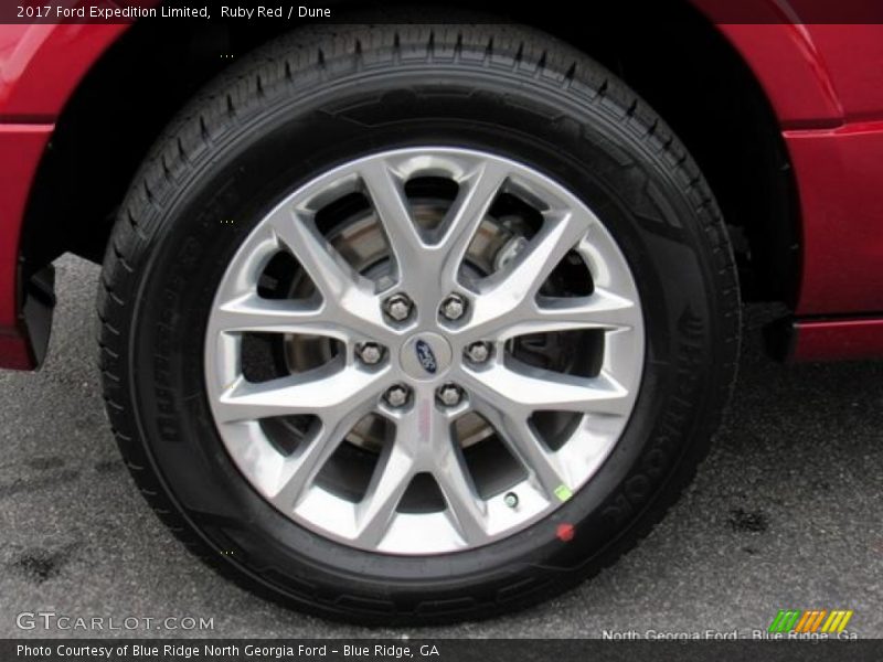 Ruby Red / Dune 2017 Ford Expedition Limited