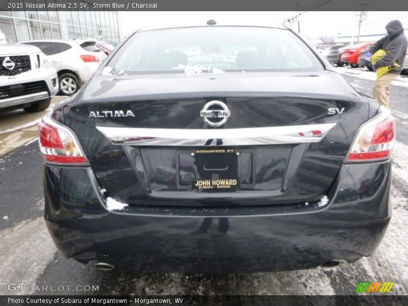 Storm Blue / Charcoal 2015 Nissan Altima 2.5 SV