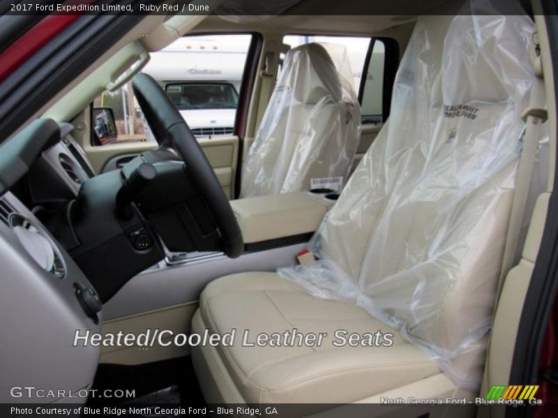 Ruby Red / Dune 2017 Ford Expedition Limited