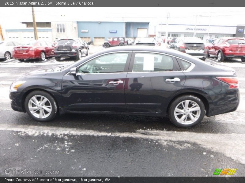 Storm Blue / Charcoal 2015 Nissan Altima 2.5 SV