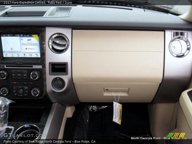 Ruby Red / Dune 2017 Ford Expedition Limited