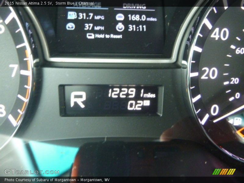 Storm Blue / Charcoal 2015 Nissan Altima 2.5 SV