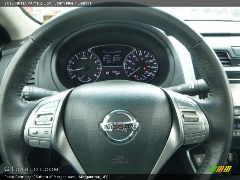 Storm Blue / Charcoal 2015 Nissan Altima 2.5 SV