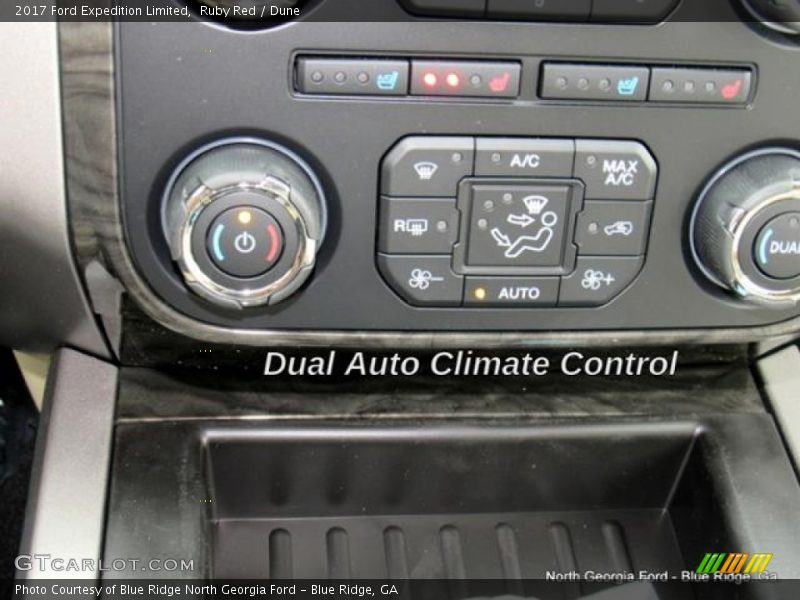 Ruby Red / Dune 2017 Ford Expedition Limited