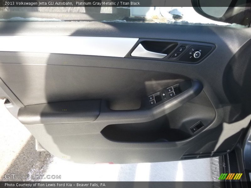 Platinum Gray Metallic / Titan Black 2013 Volkswagen Jetta GLI Autobahn