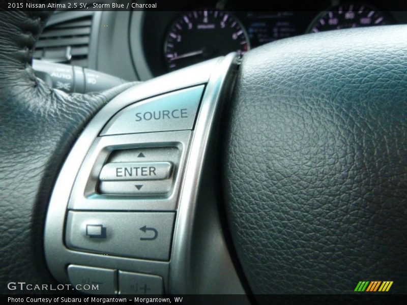 Storm Blue / Charcoal 2015 Nissan Altima 2.5 SV
