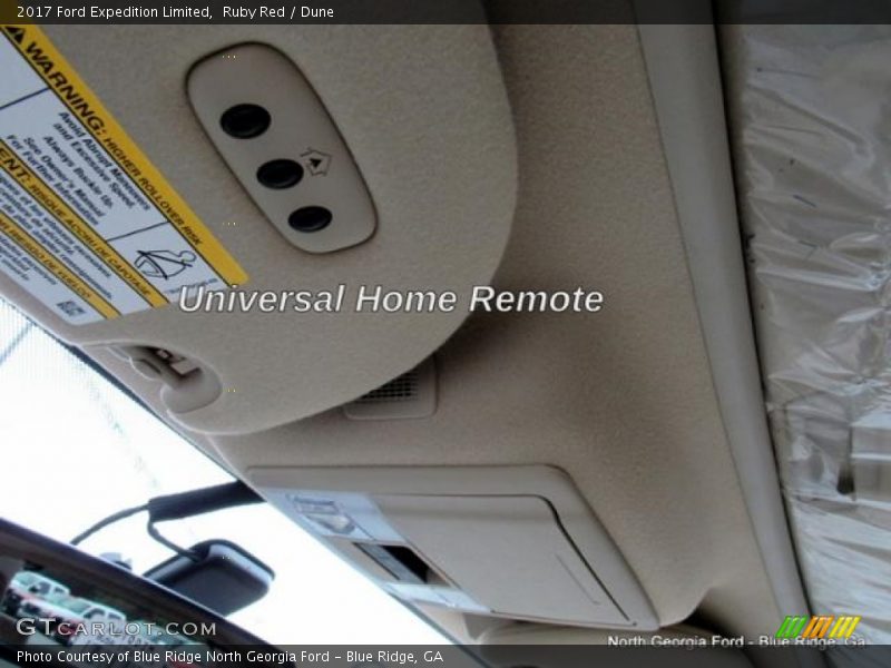 Ruby Red / Dune 2017 Ford Expedition Limited