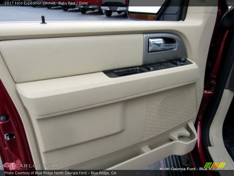 Ruby Red / Dune 2017 Ford Expedition Limited