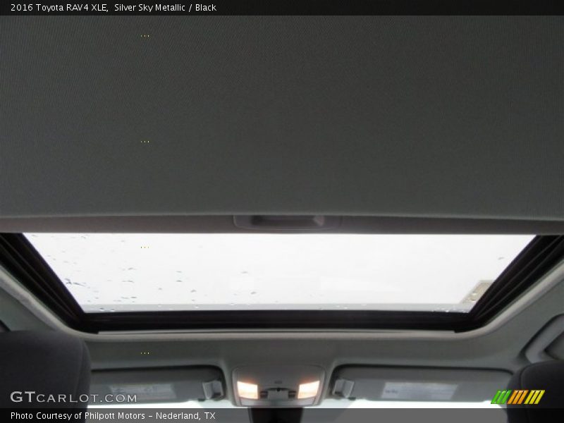Silver Sky Metallic / Black 2016 Toyota RAV4 XLE