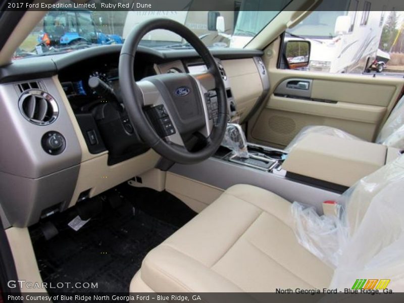 Ruby Red / Dune 2017 Ford Expedition Limited