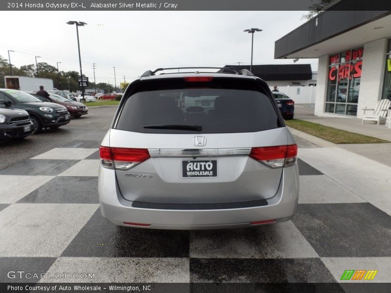 Alabaster Silver Metallic / Gray 2014 Honda Odyssey EX-L