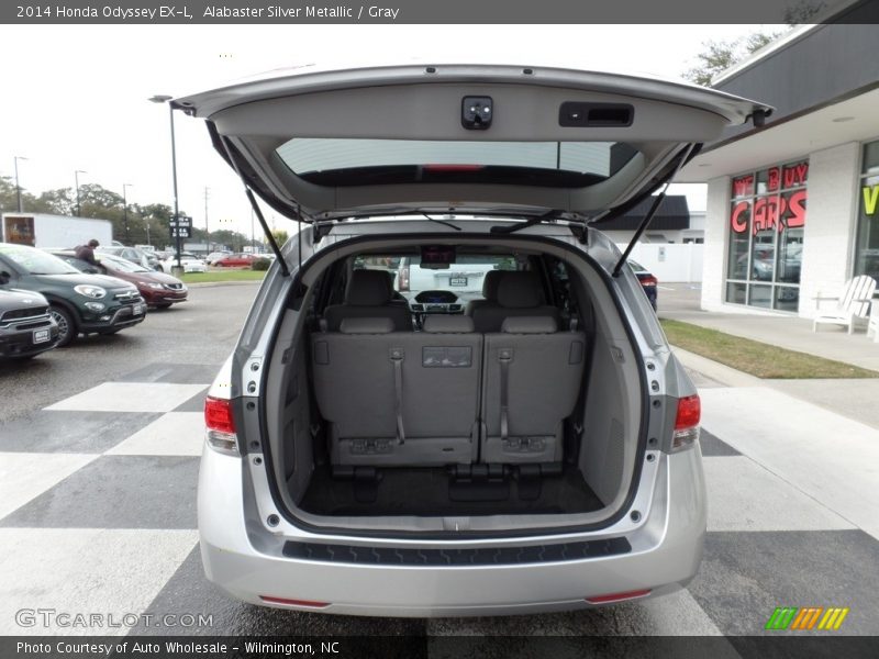 Alabaster Silver Metallic / Gray 2014 Honda Odyssey EX-L
