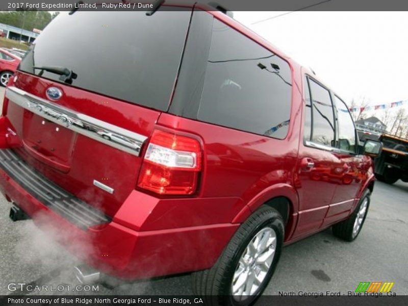 Ruby Red / Dune 2017 Ford Expedition Limited